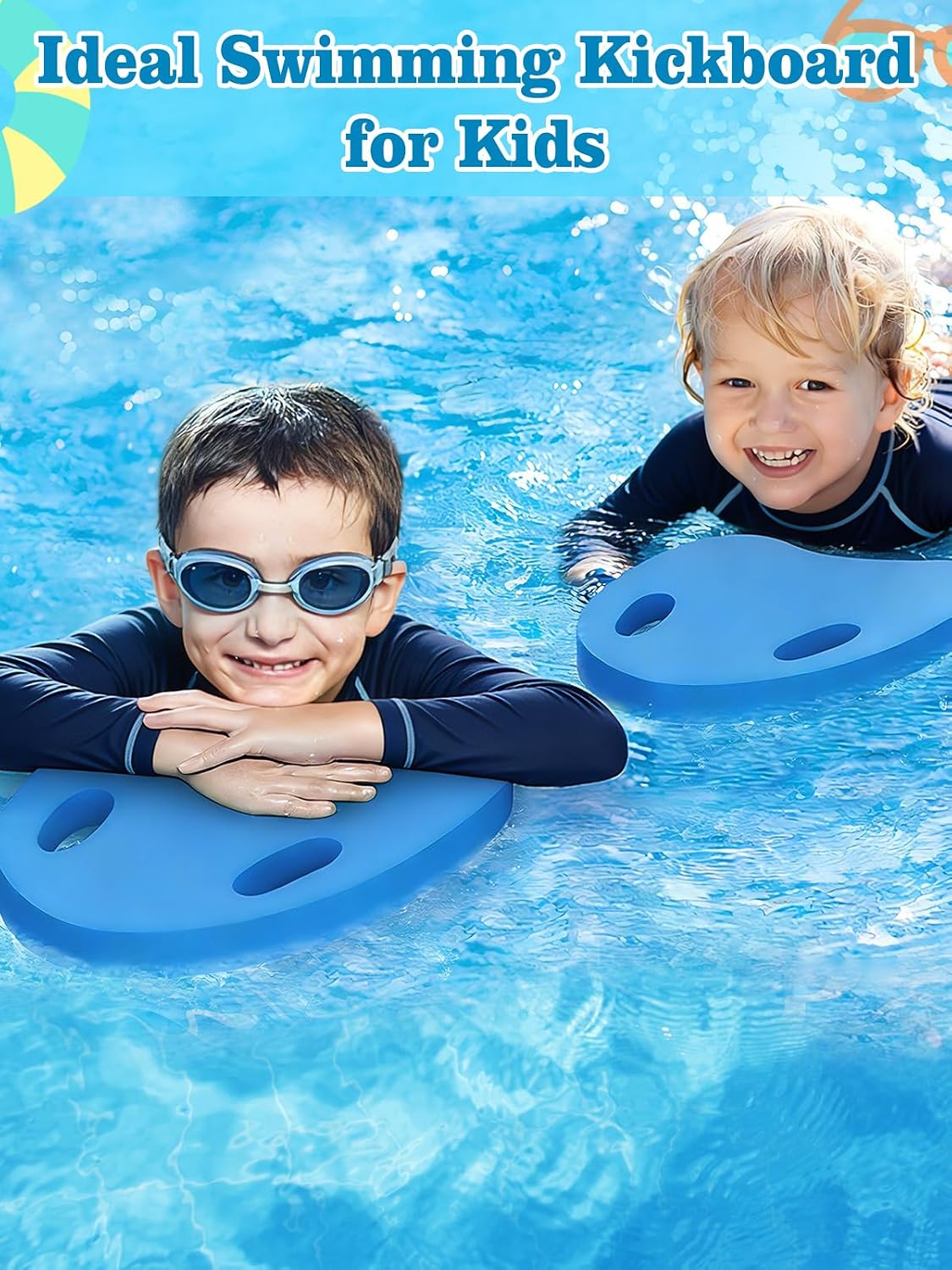 Planche de natation pour enfants avec poignées ergonomiques