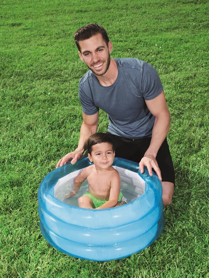 Piscine gonflable pour enfants Bestway 51033, 70x30 cm, 3 anneaux