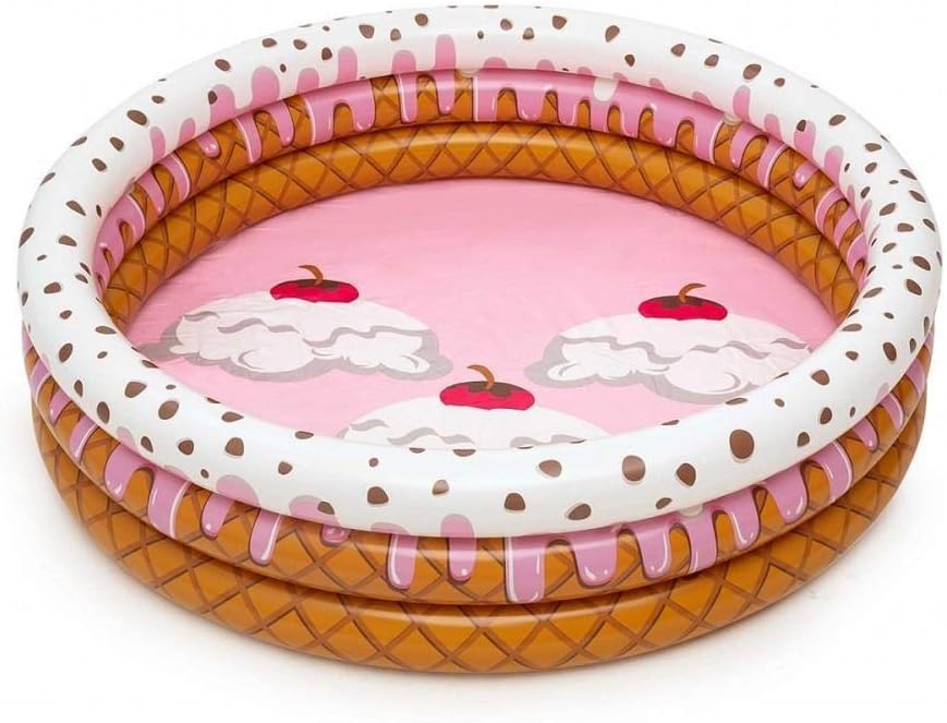 Piscine gonflable pour enfants Bestway 51144 thème crème glacée